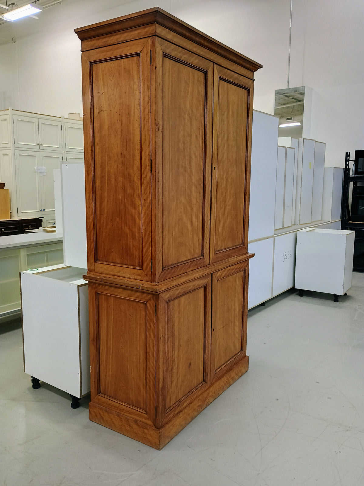 Vintage Solid Wood Armoire