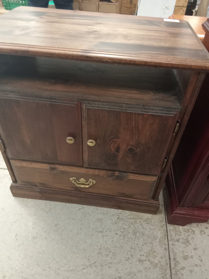 27"W Wooden Nightstand