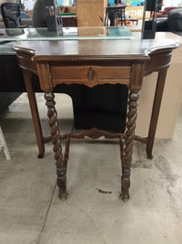 32"W Hall Table with Single Drawer