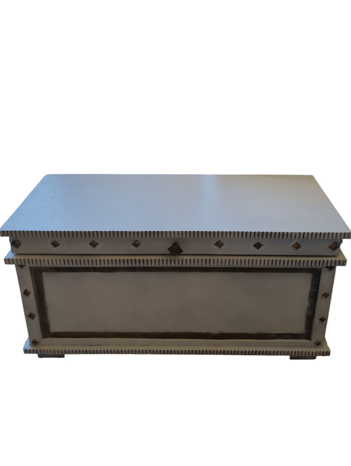 White Wooden Chest