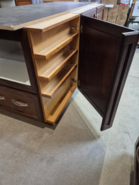 Solid Wood Custom Kitchen with Island