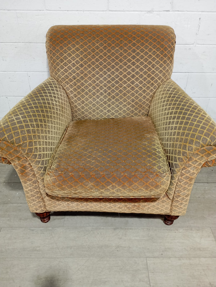 Gold Diamond Armchair