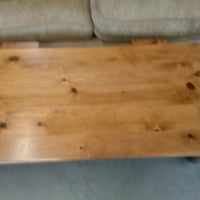 32"W Knotty Pine Coffee Table