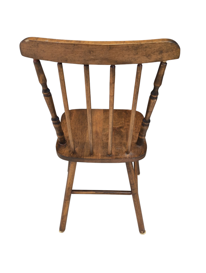 Set of 4 Antique Wooden Chairs