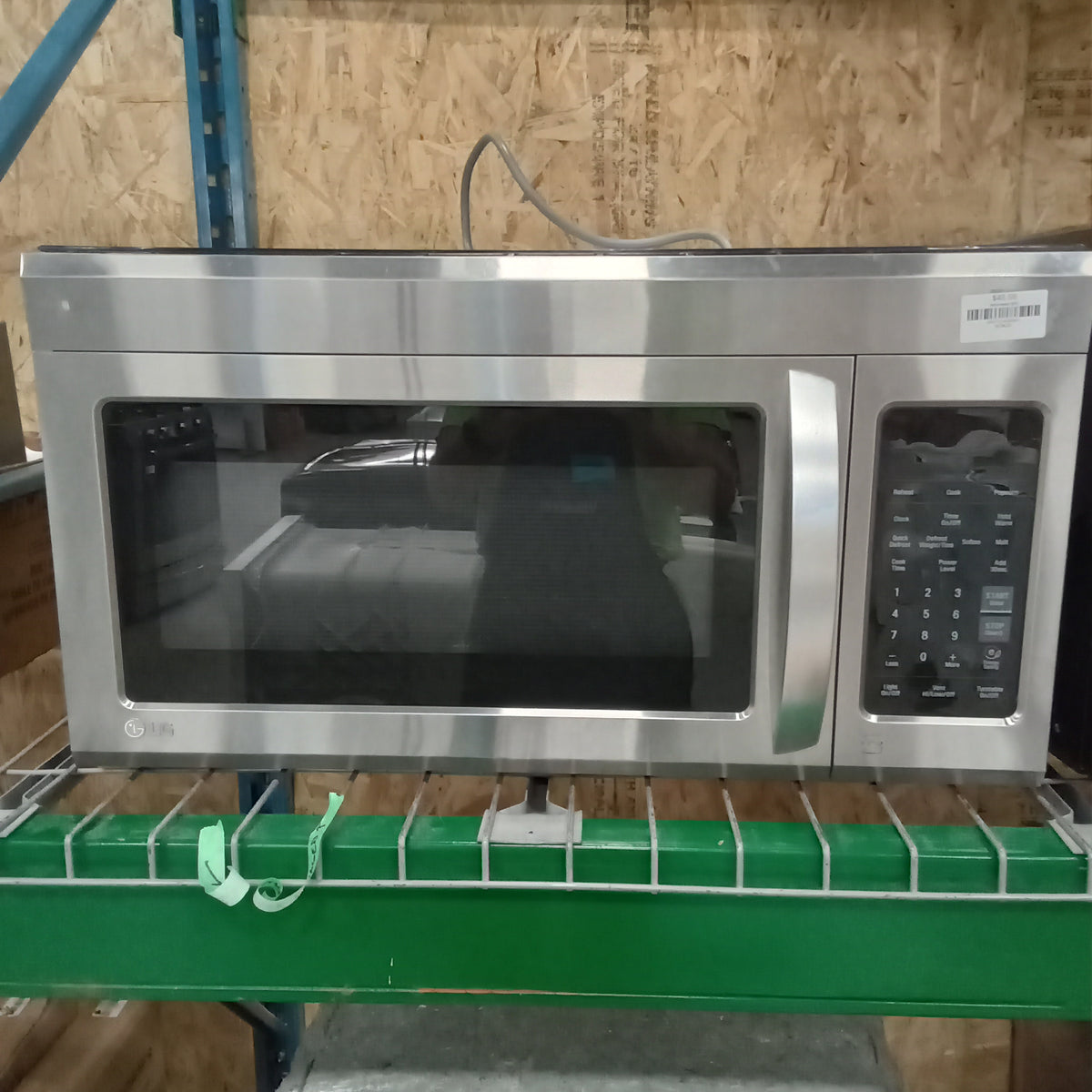 30"W Built-In Stainless Steel Microwave