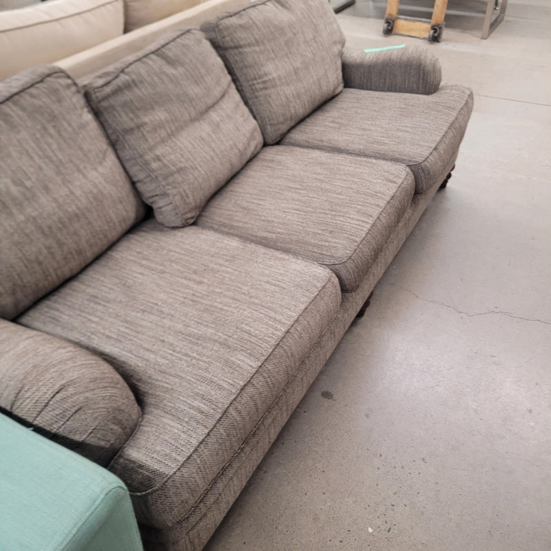 85"W 3-Seat Sofa in Khaki