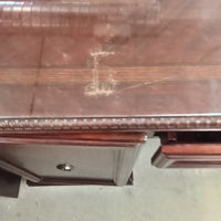 49.5"W Wooden Single Pedestal Desk