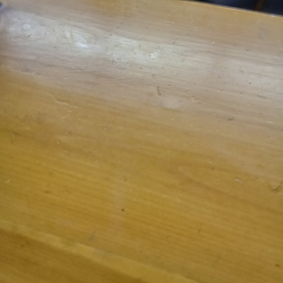72"W Knotty Pine Dining Table