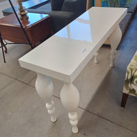 47.5"W White Console Table