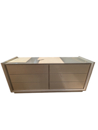 Leda Cream 6-Drawer Dresser