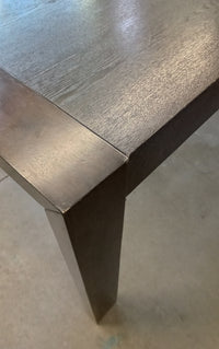 63"W Black Dining Table