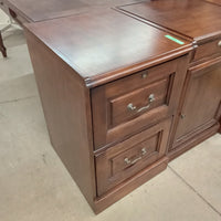 20"W Small Wooden Credenza