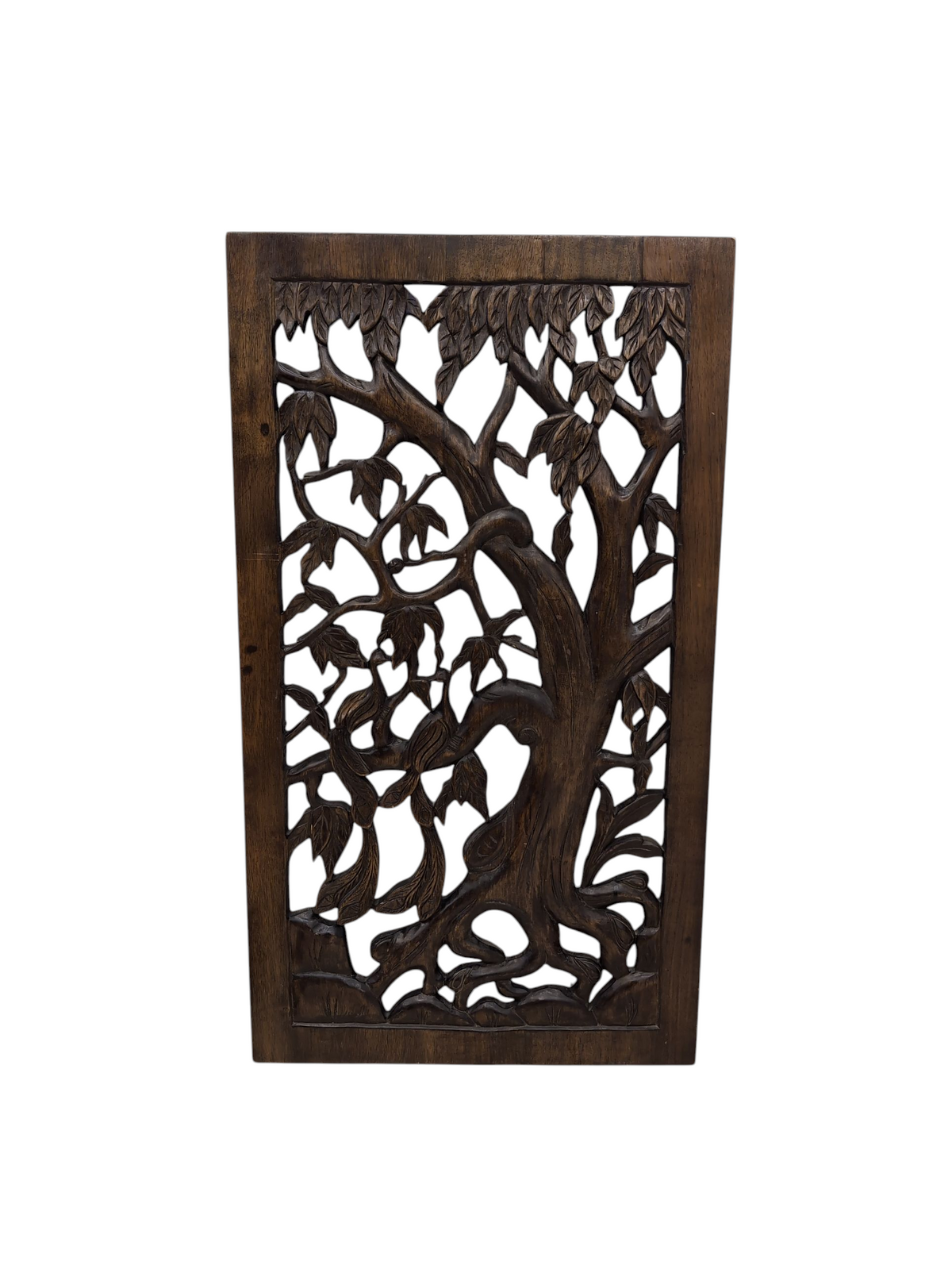 Pair of Peacock Birds on a Tree - Wall Decor