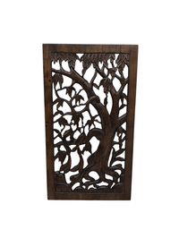 Pair of Peacock Birds on a Tree - Wall Decor