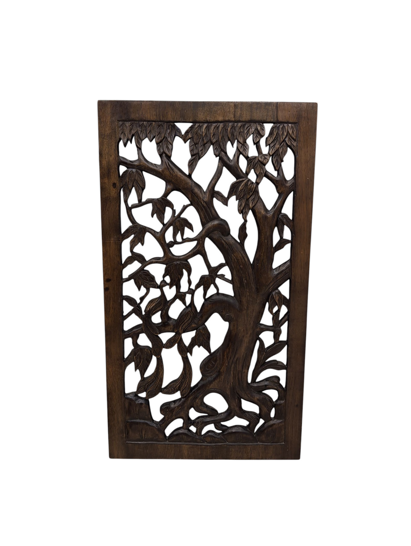 Pair of Peacock Birds on a Tree - Wall Decor