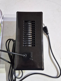 Register Booster Fan Plus in Black with Built-In Thermostat - - Black