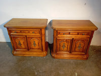 Light Brown Wood Nightstand