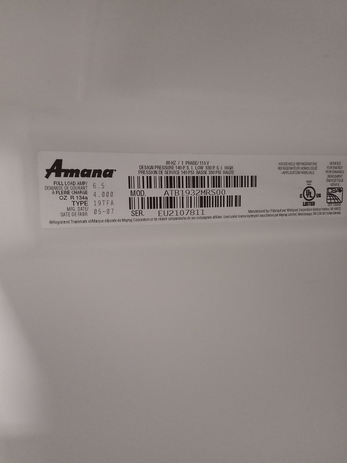 30"W Stainless Steel Fridge Freezer