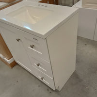 30.5"W Vanity Cabinet With Counter Top