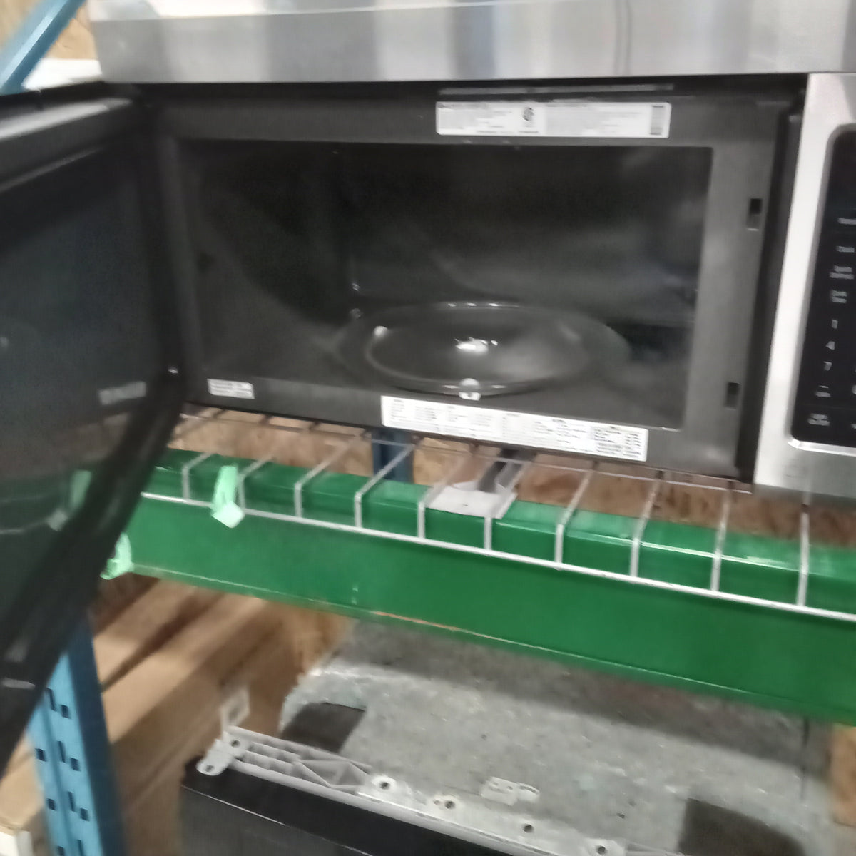 30"W Built-In Stainless Steel Microwave