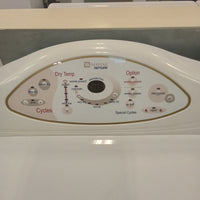 27"W White Front Load Electric Dryer