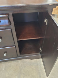 Traditional Dark Espresso-Finished Dresser