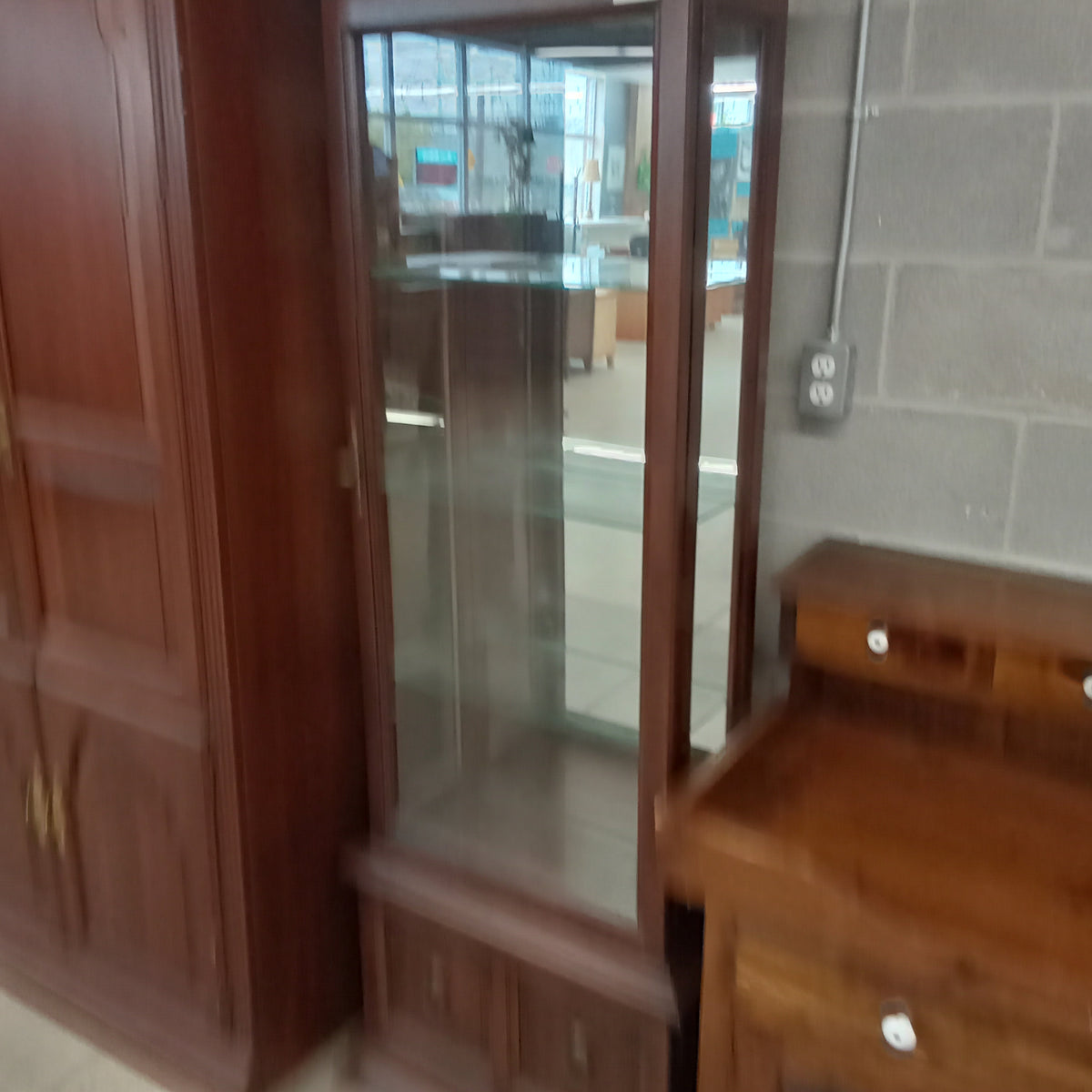 26"W Curio Cabinet
