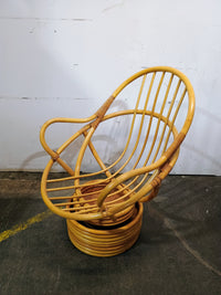Swivel Wicker Patio Chairs - Frame only