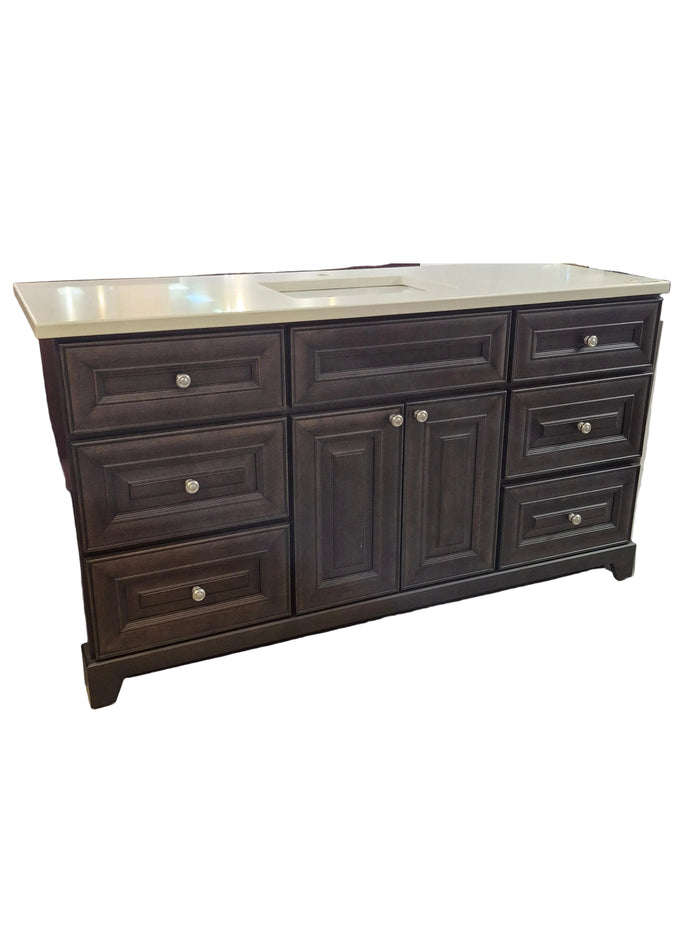 St. Lawrence Vanity with Quartz Counter