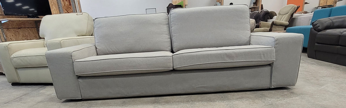 Light Grey Modern-Style Sofa