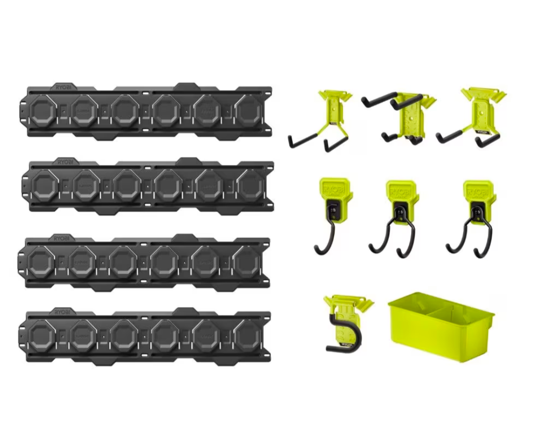 RYOBI LINK 12 PC Wall Storage Kit
