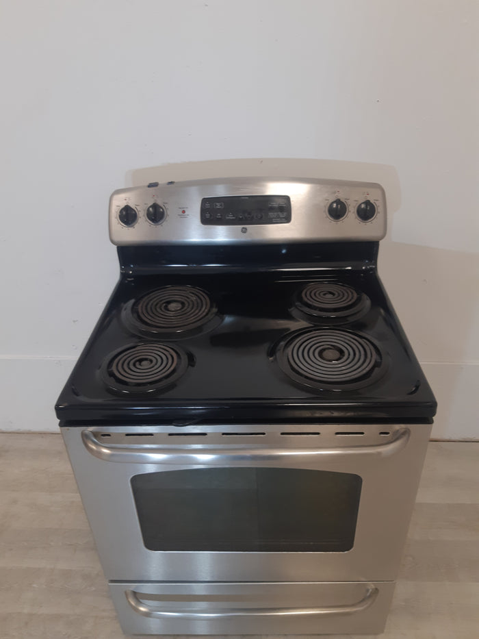 GE Electric Stainless Steel Stove