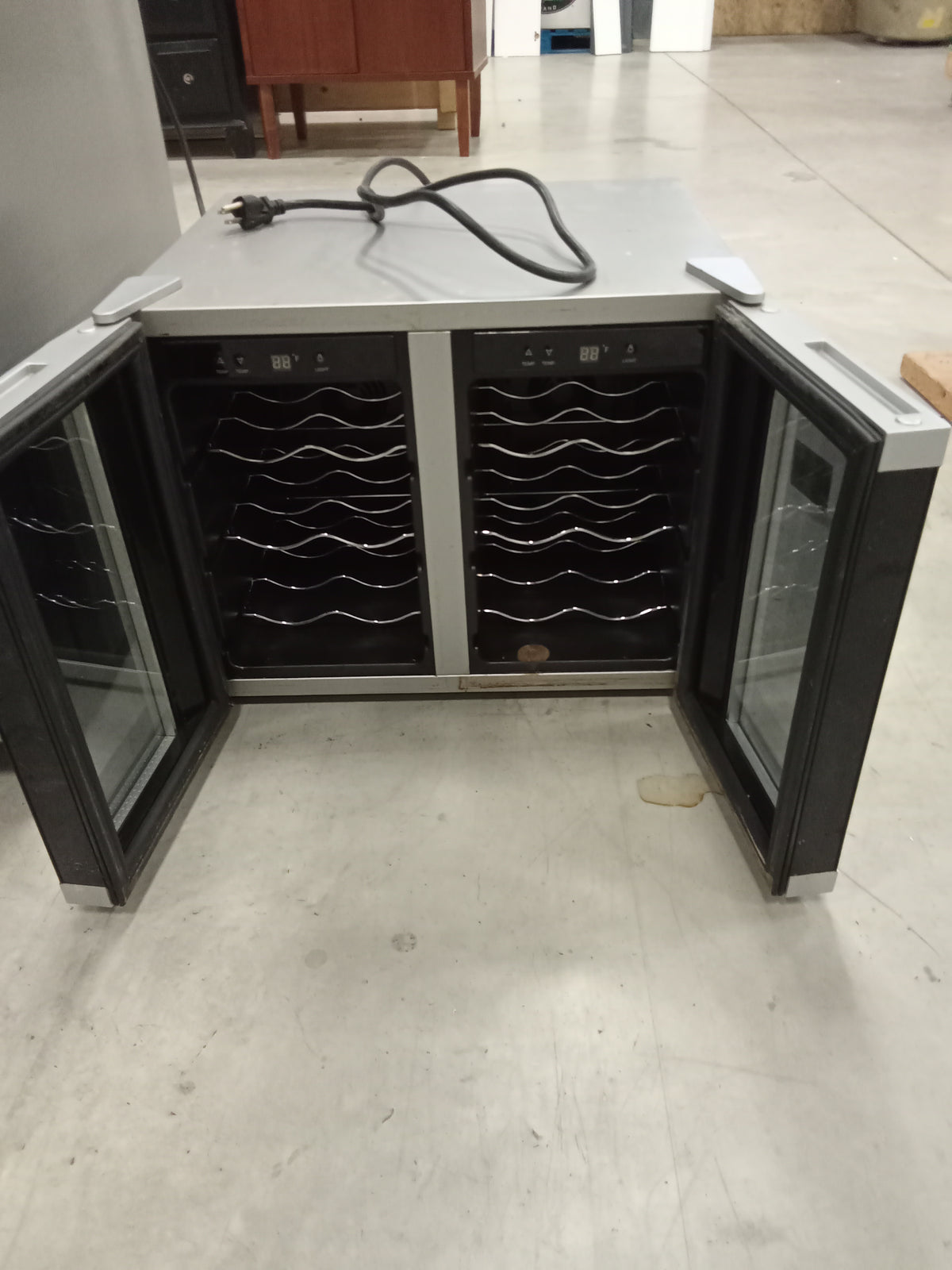 19"W Dual Zone Wine Chiller