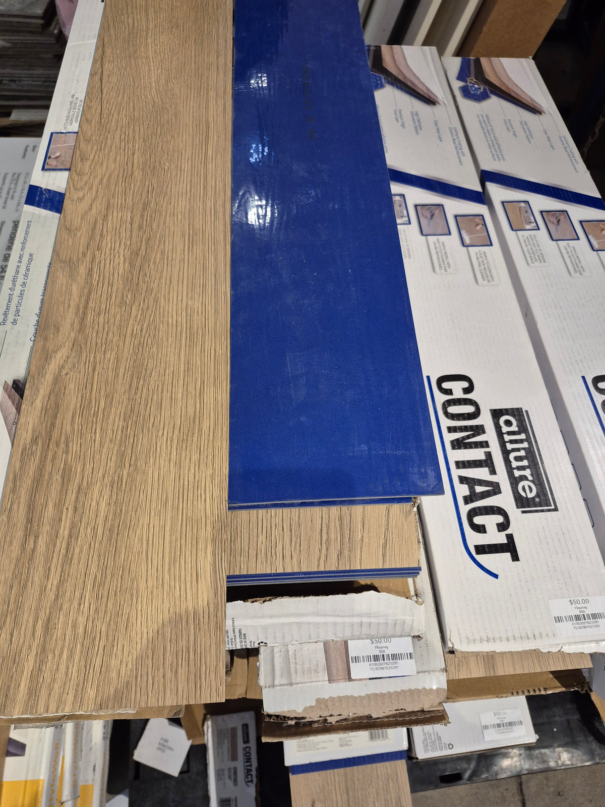 Sanded 6-inch x 36-inch Luxury Vinyl Plank Flooring (36 sq. ft. / case)