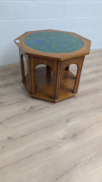 29"W Hexagonal Accent Table