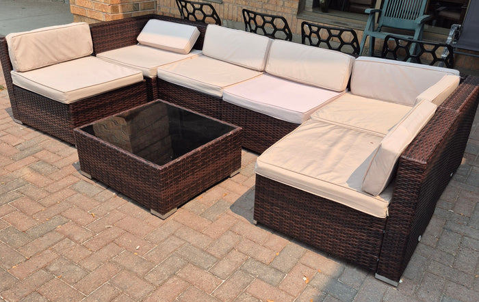7 pc Modular Outdoor Conversation Set