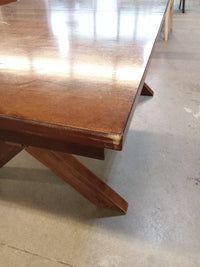 72"W Extendable Wood Dining Table