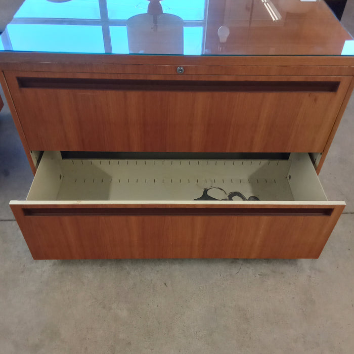 42"W Two Drawer Filing Cabinet