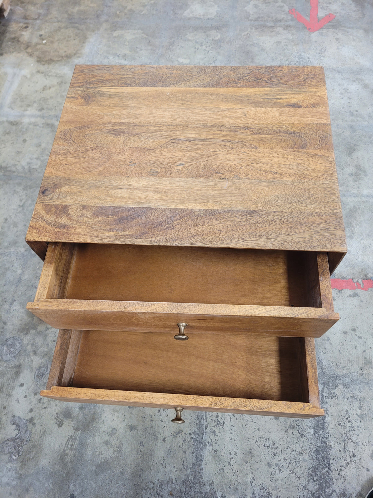 Boho Mango Wood Nightstand
