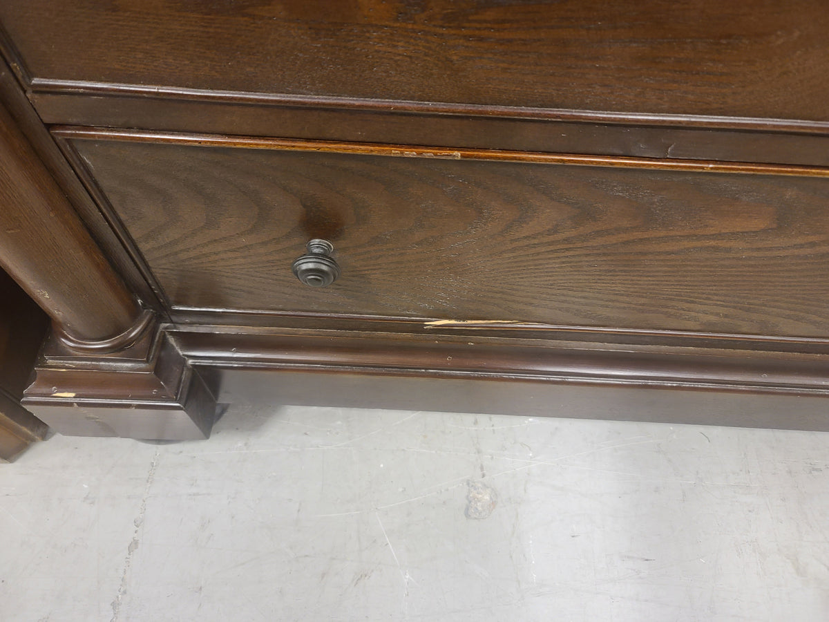 Dark Brown 6-Drawer Dresser
