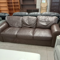 Faux Leather 3 Seater Sofa