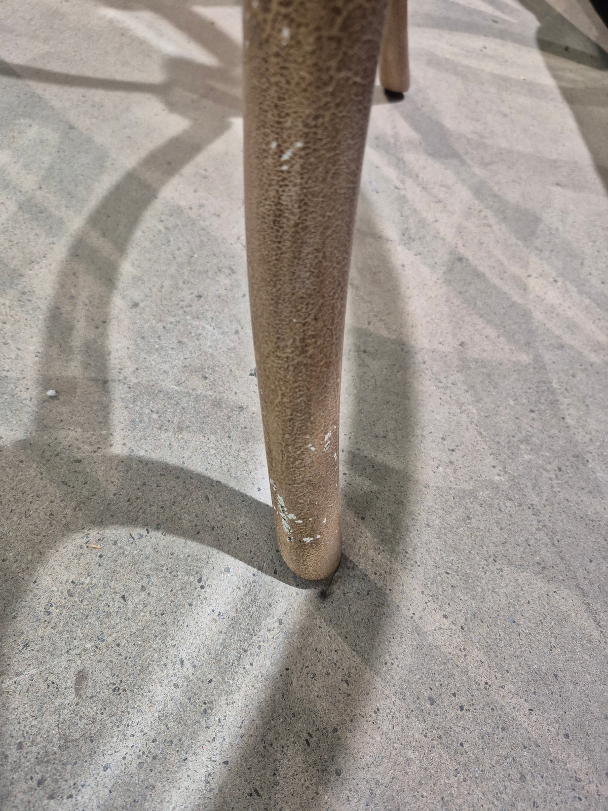 28" Round Glass Side Table