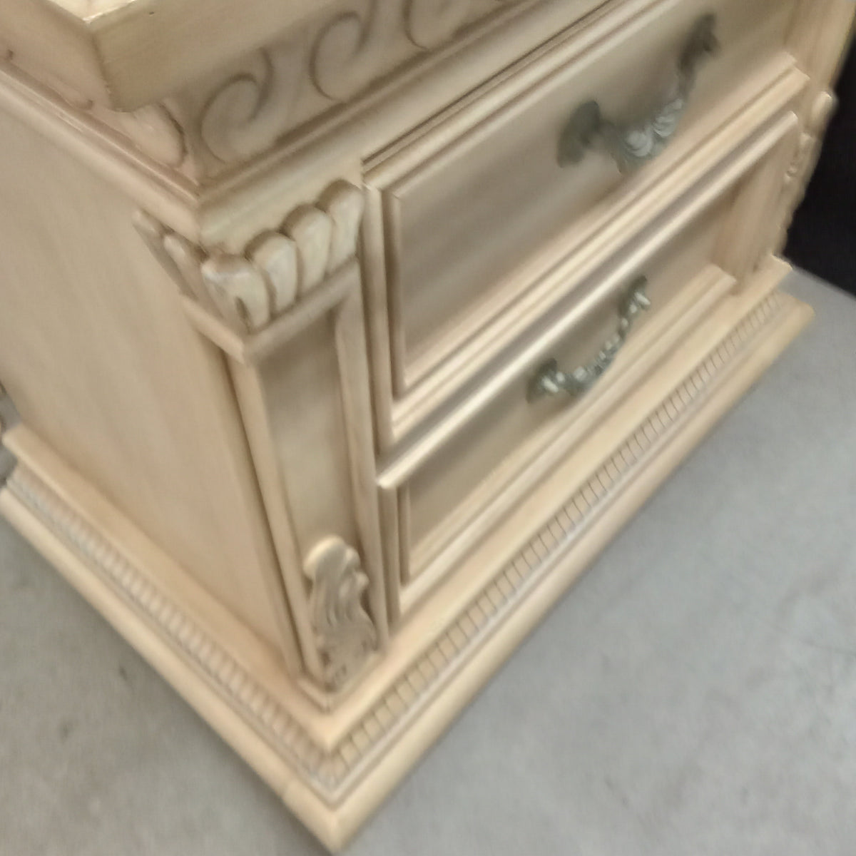 30"W Night Stand with Two Drawers