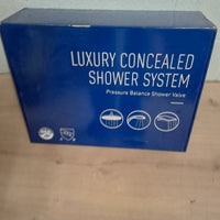 Concealed Shower System in Black