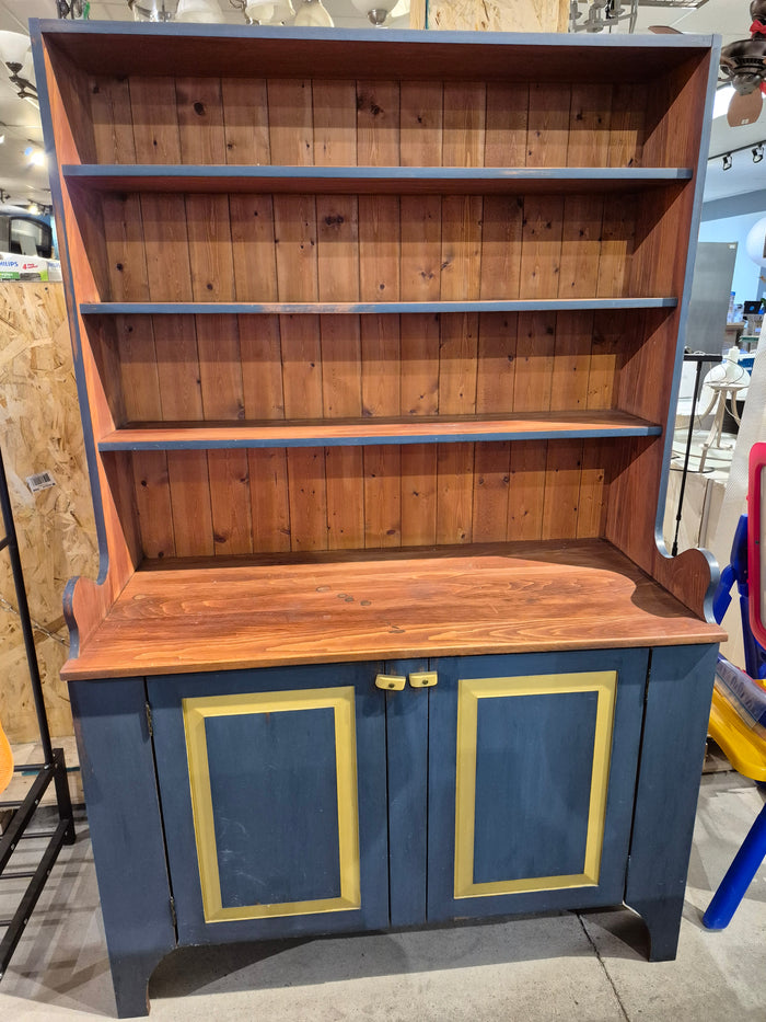 Distressed Pine Hutch