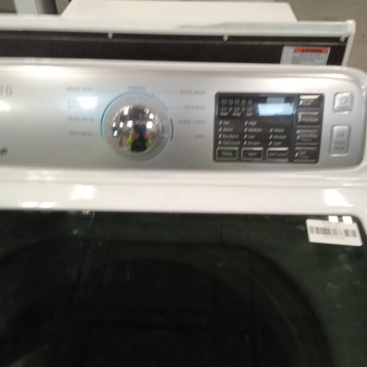27"W Top Load Washer in White