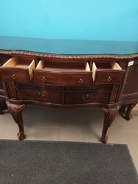 71"W Carved Sideboard in Solid Wood
