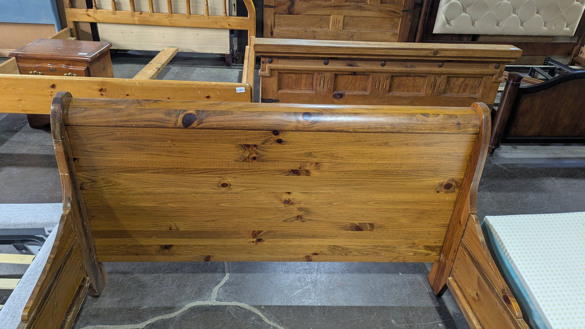 63"W Solid Wood Bed Frame