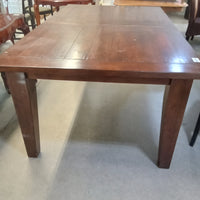 72"W Rustic Knotty Pine Dining Table