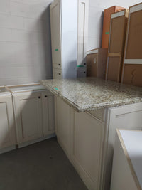 Cream Raised Panel Kitchen